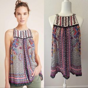 Multicolor Bohemian Women's Blouse